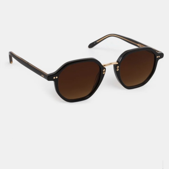 KREWE Black and Gold Sunglasses - Picture 3 of 7